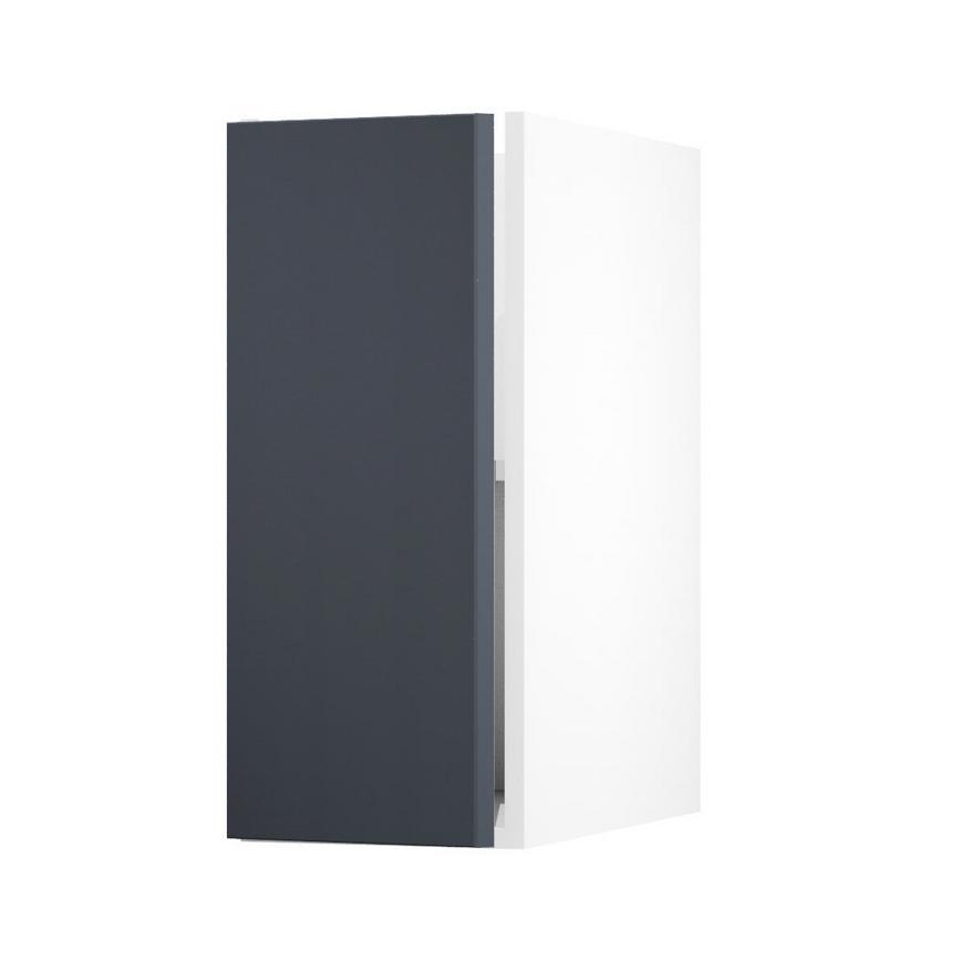 Hockley Super Matt Navy 300 Full Height Door Open