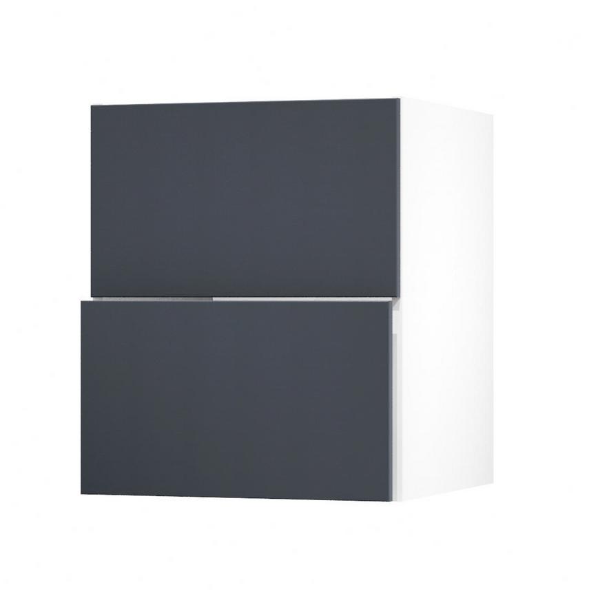 Hockley Super Matt Navy 600 Pan Drawer Door Open 342mm