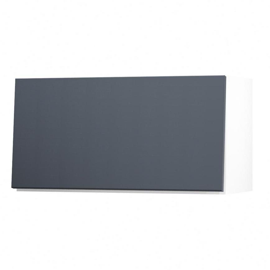 Hockley Super Matt Navy 700 Half Height Door Open