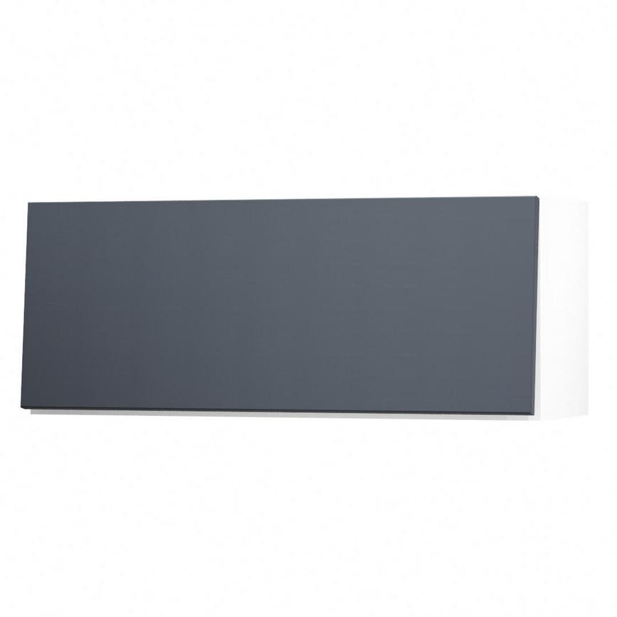 Hockley Super Matt Navy 900 Half Height Door Open