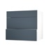 Hockley Super Matt Navy 800 Pan Drawer Door Open