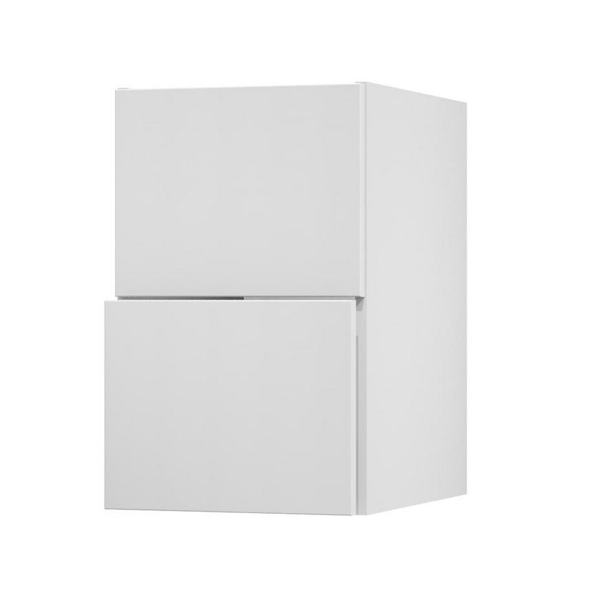 Hockley Super Matt White 450 Pan Drawer Door Open 342mm