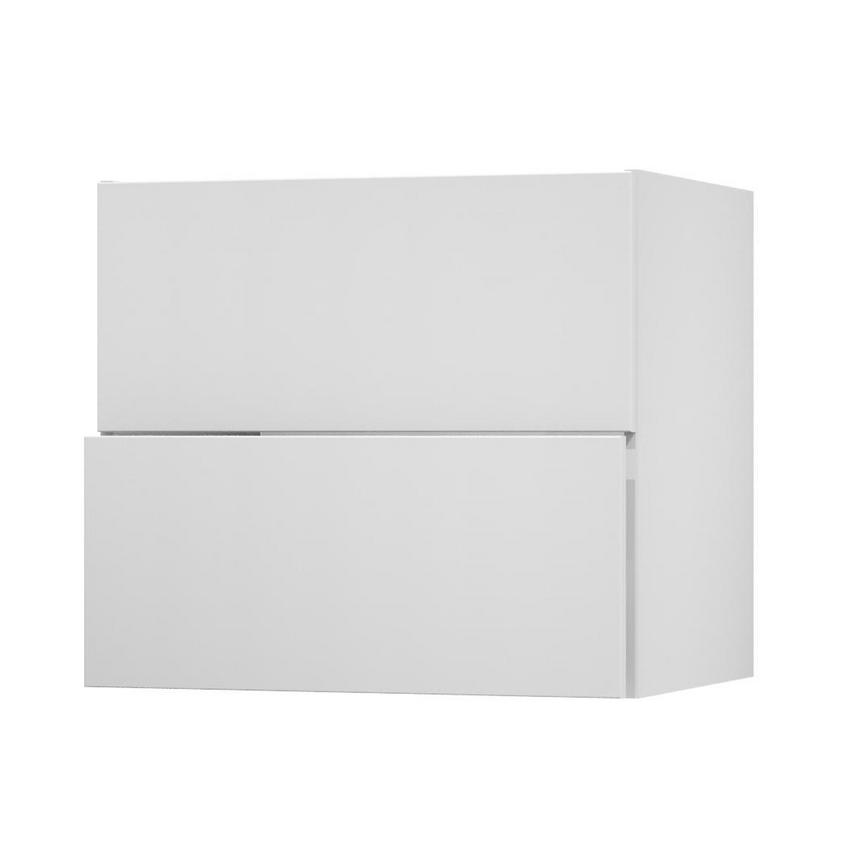Hockley Super Matt White 800 Pan Drawer Door Open 342mm