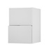 Hockley Super Matt White 500 Pan Drawer Door Open 342mm