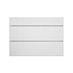 Hockley Super Matt White 1000 Pan Drawer Door 170mm
