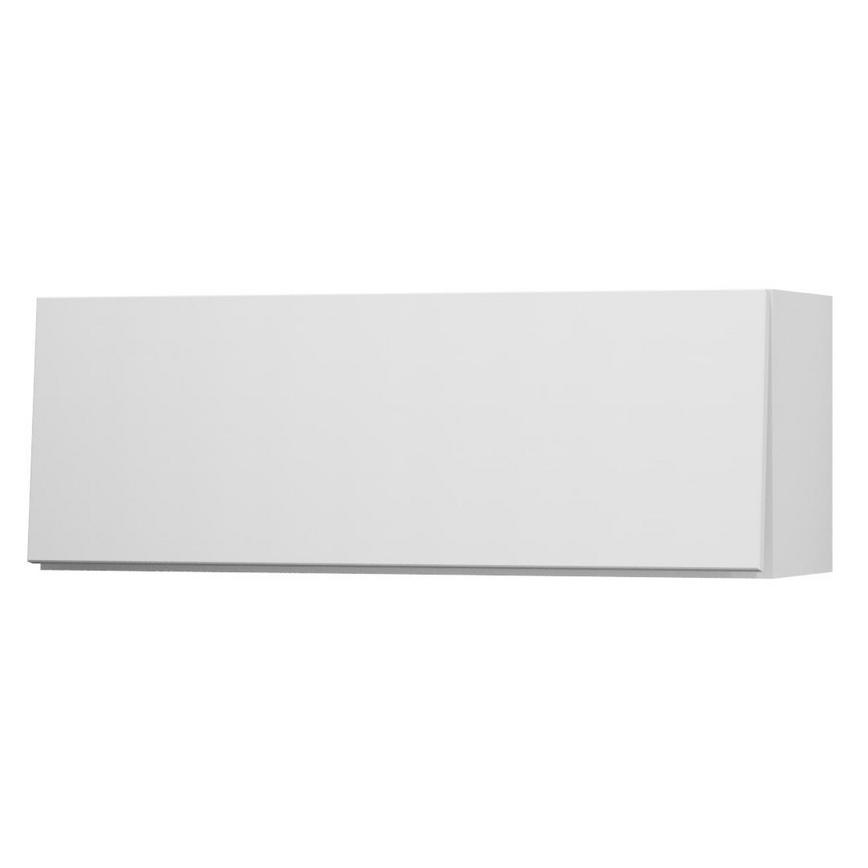 Hockley Super Matt White 1000 Half Height Door Open