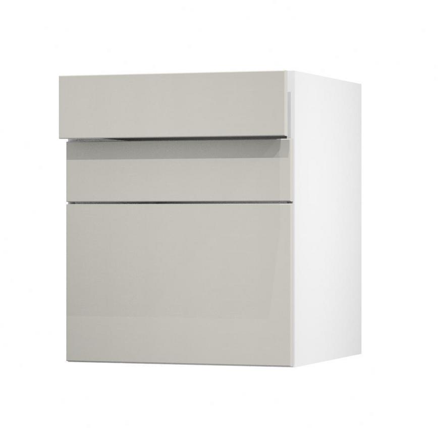 Hockley Super Matt Sandstone 600 Drawer Door Open