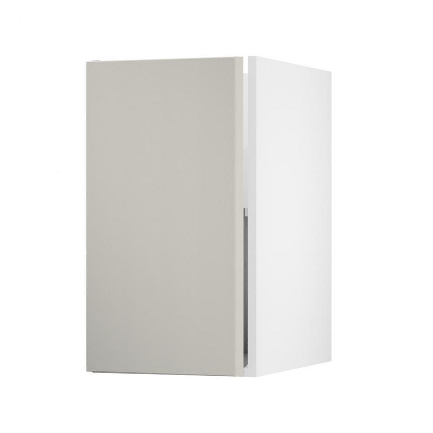 Hockley Super Matt Sandstone 400 Full Height Door Open