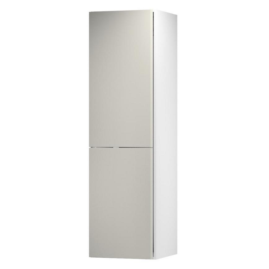 Hockley Super Matt Sandstone 600 Tall Appliance Tower Door 1171mm Open