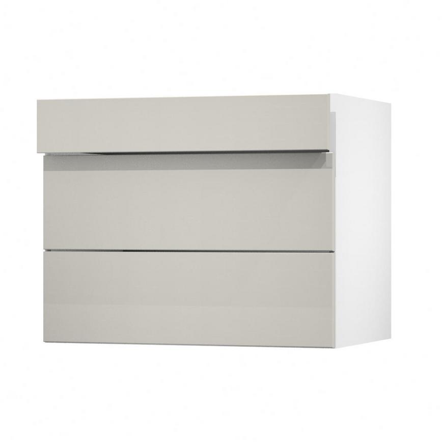 Hockley Super Matt Sandstone 900 Drawer Door Open