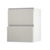 Hockley Super Matt Sandstone 600 Pan Drawer Door Open 342mm