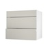 Hockley Super Matt Sandstone 800 Pan Drawer Door Open