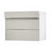 Hockley Mirror Gloss Sandstone 900 Drawer Door Open