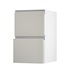 Hockley Mirror Gloss Sandstone 450 Pan Drawer Door Open 342mm