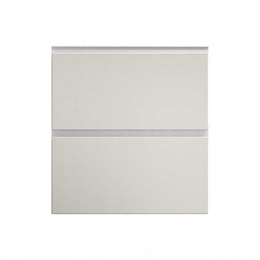 Hockley Mirror Gloss Sandstone 700 Pan Drawer Door 342mm