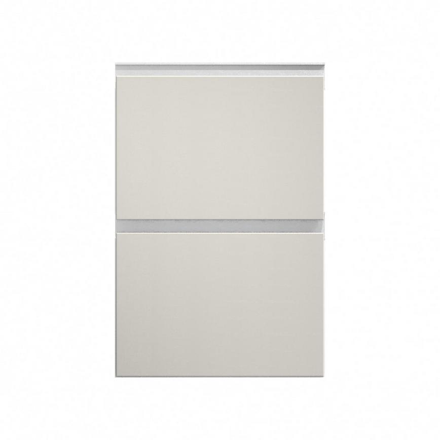 Hockley Mirror Gloss Sandstone 500 Pan Drawer Door 342mm