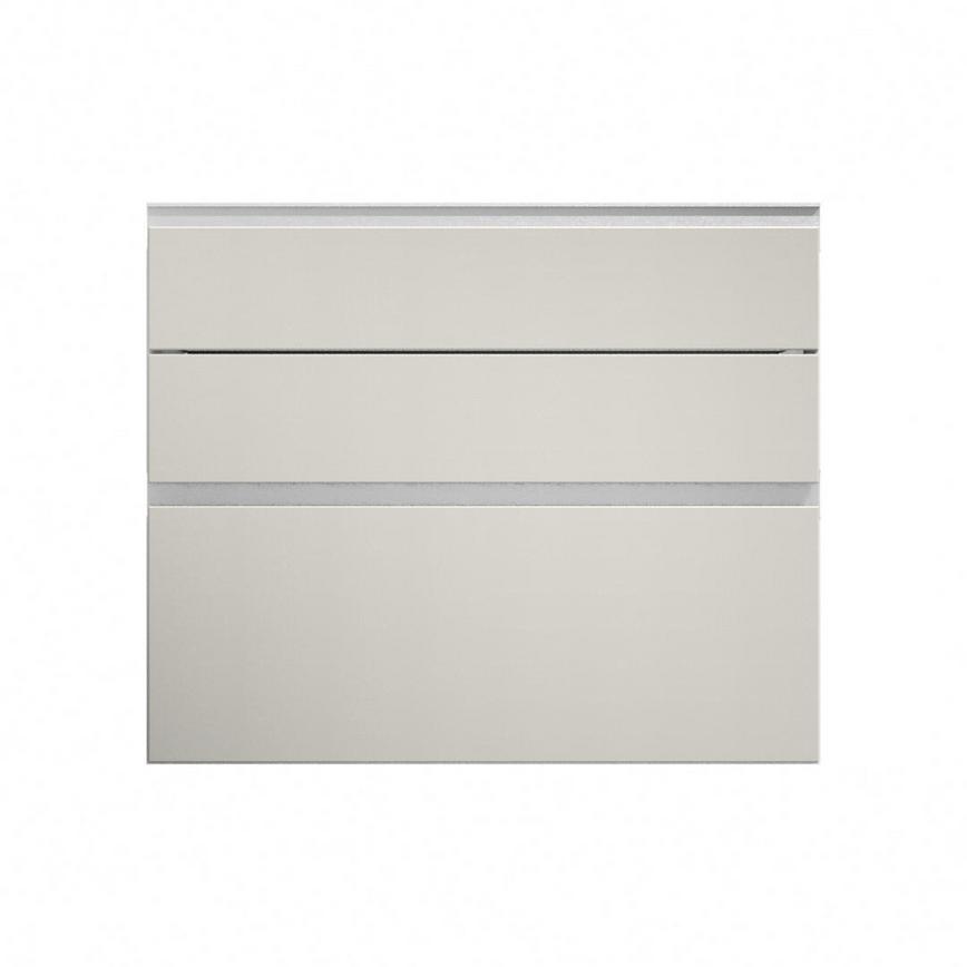 Hockley Mirror Gloss Sandstone 900 Pan Drawer Door 170mm