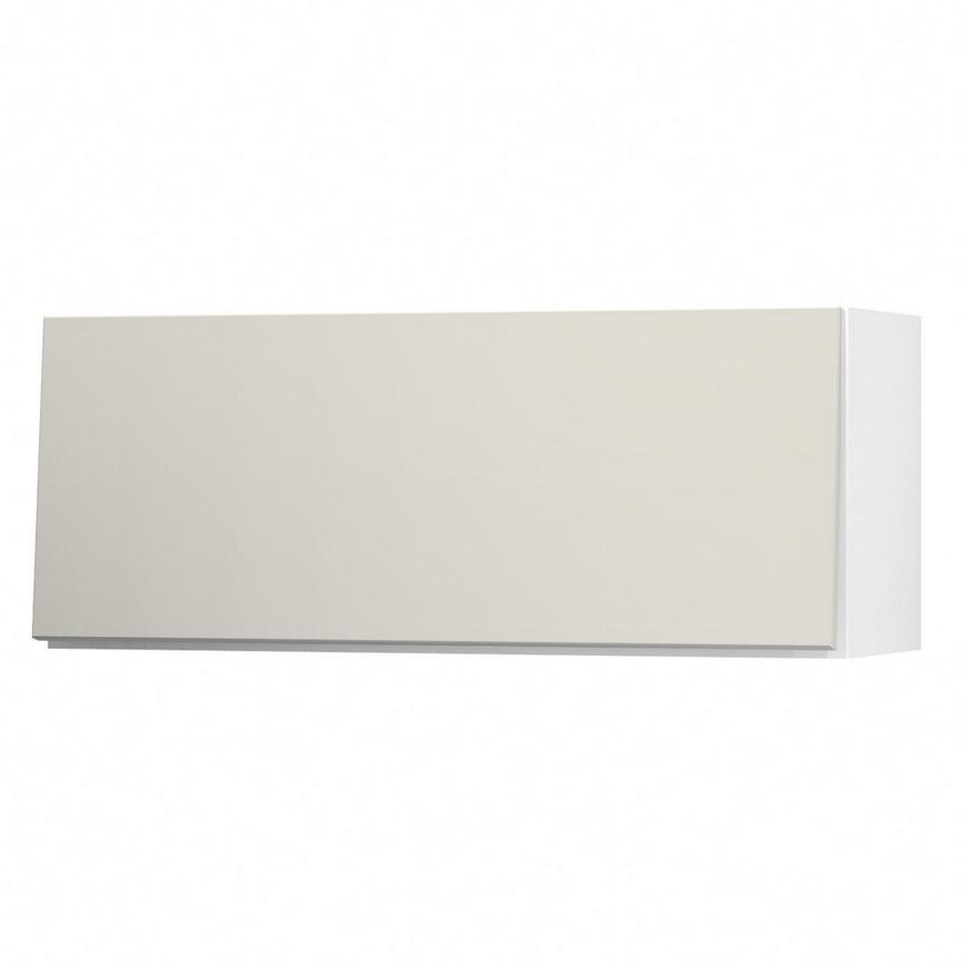 Hockley Mirror Gloss Sandstone 900 Half Height Door Open