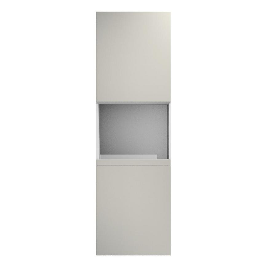 Hockley Mirror Gloss Sandstone 600 Tall Appliance Tower Door 733mm