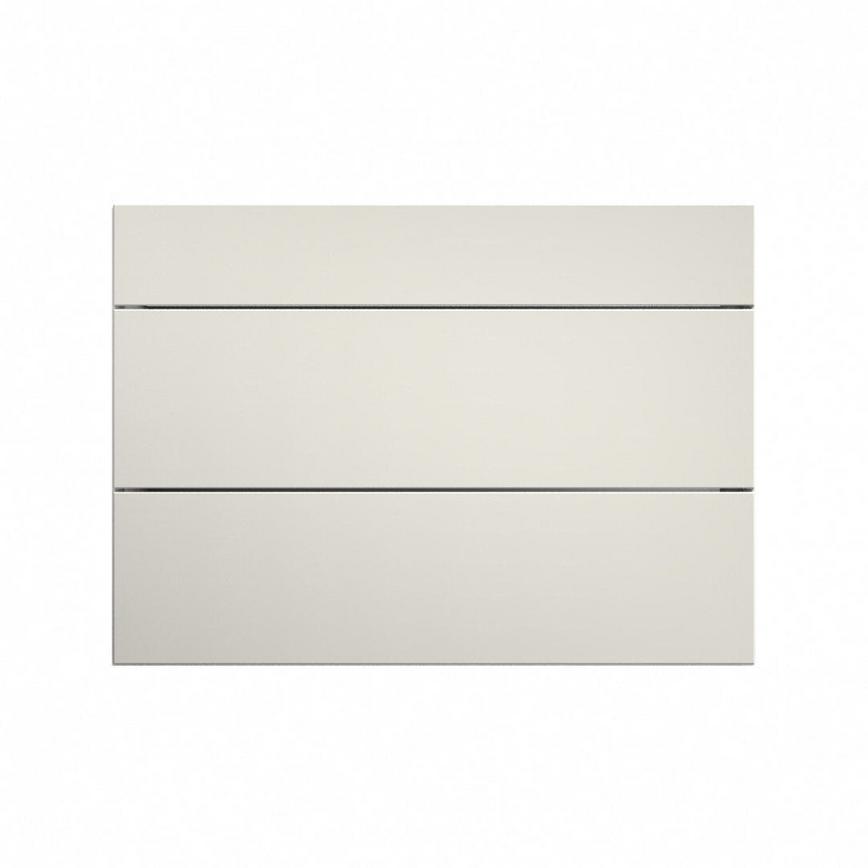 Hockley Mirror Gloss Sandstone 1000 Fridge Freezer Wall Door