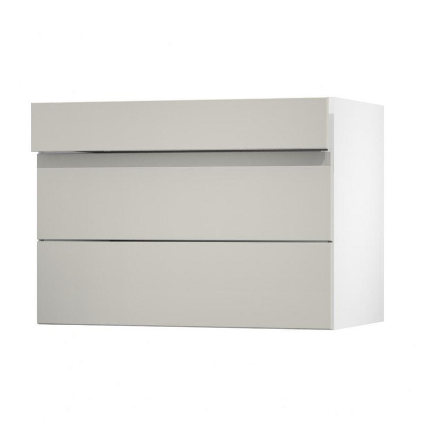 Hockley Mirror Gloss Sandstone 1000 Drawer Door Open