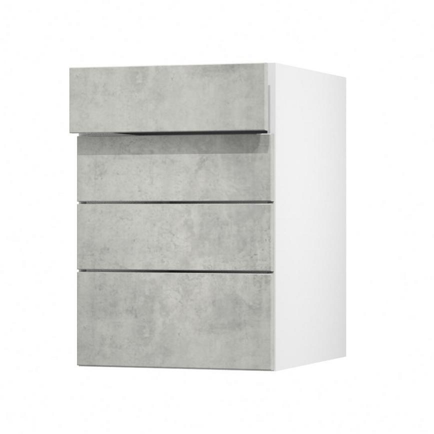 Hockley Concrete 500 Drawer Open