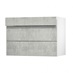 Hockley Concrete 1000 Drawer Open