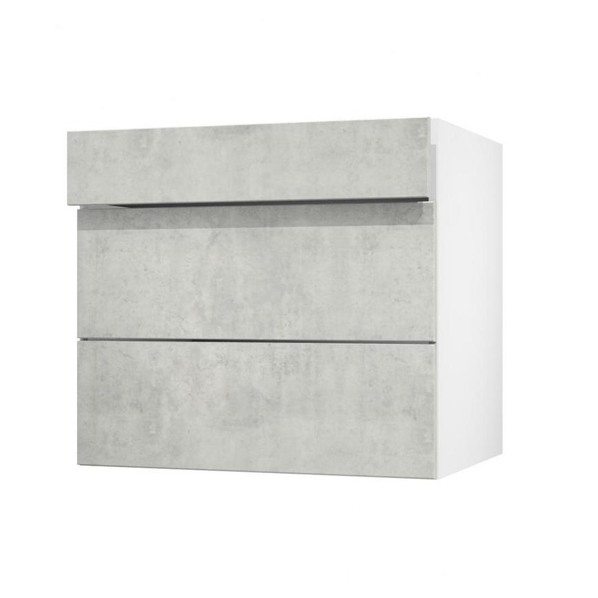 Hockley Concrete 800 Drawer Front Open