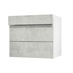 Hockley Concrete 800 Drawer Front Open