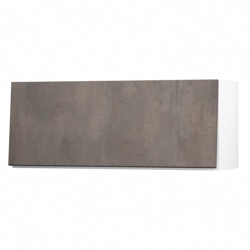 Hockley Bronze Dark Stone 900 Half Height Door Open