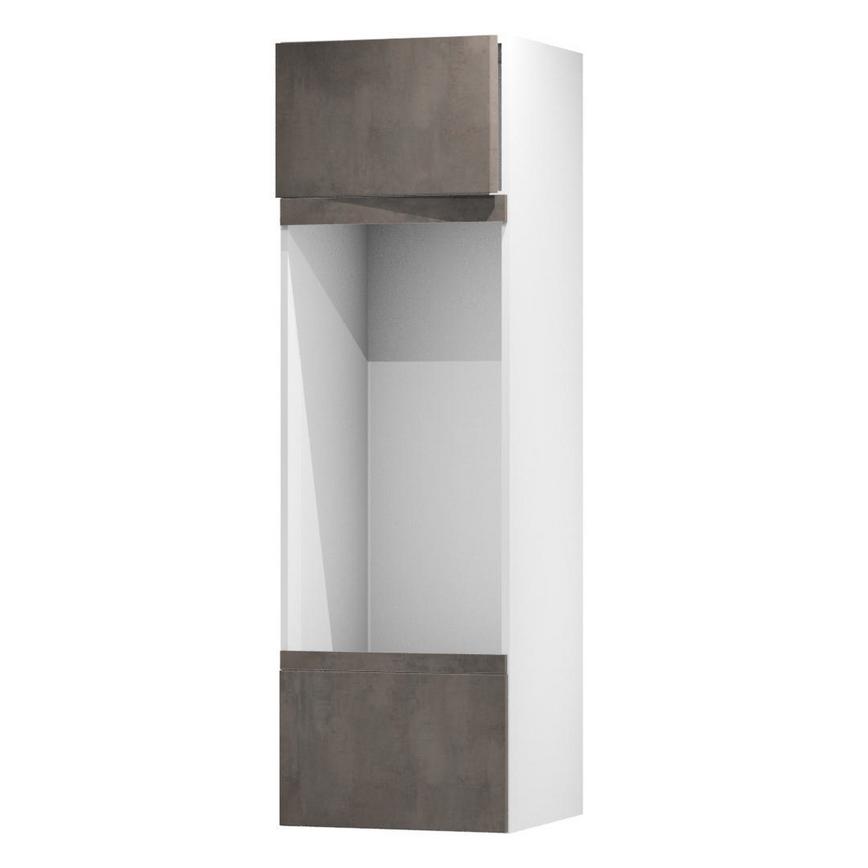 Hockley Bronze Dark Stone 600 Appliance Tower (437) Door Open