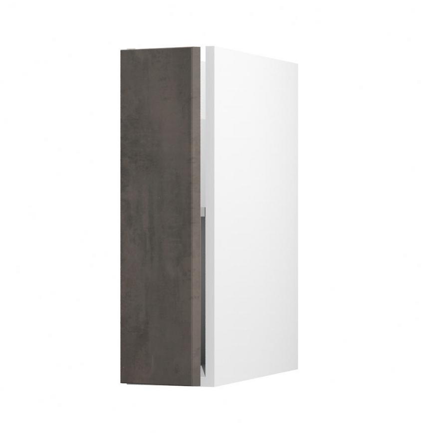 Hockley Bronze Dark Stone 200 Full Height Pull Out Door Open