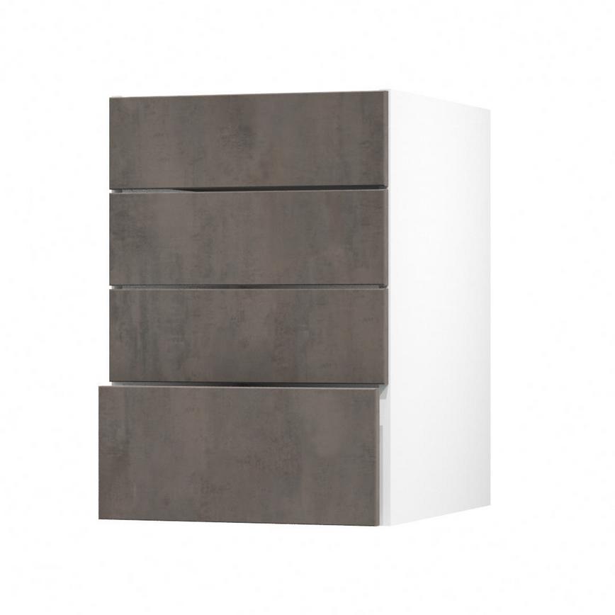 Hockley Bronze Dark Stone 500 Deep Drawer Open