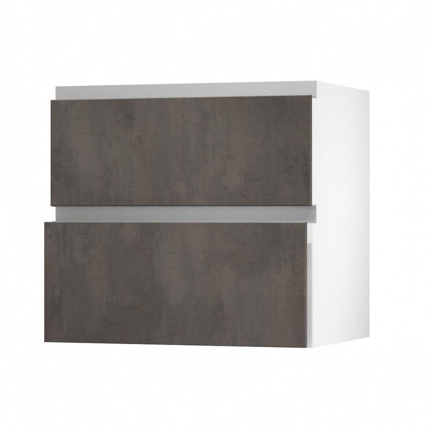 Hockley Bronze Dark Stone 800 Pan Drawer (342mm) Open