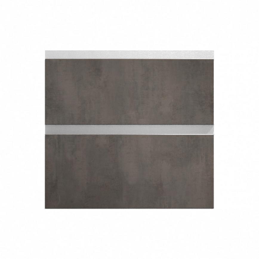 Hockley Bronze Dark Stone 800 Pan Drawer (342mm) Front