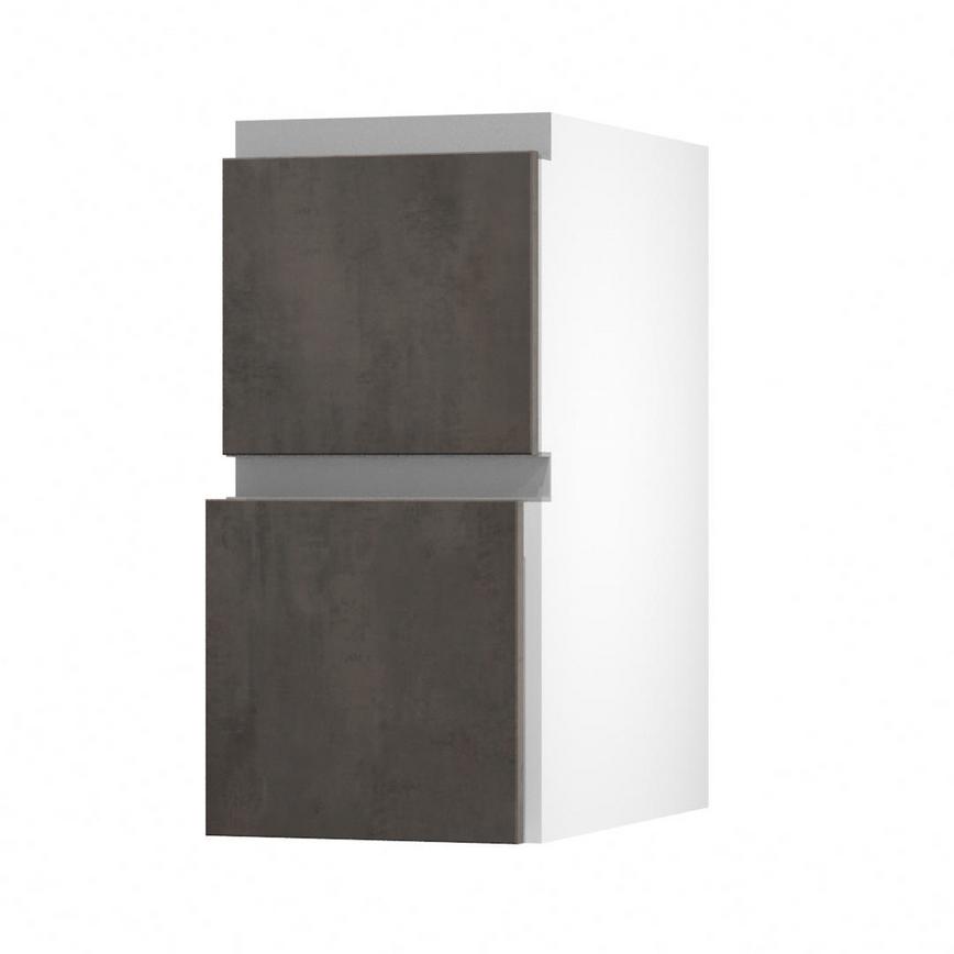 Hockley Bronze Dark Stone 350 Pan Drawer (342mm) Open