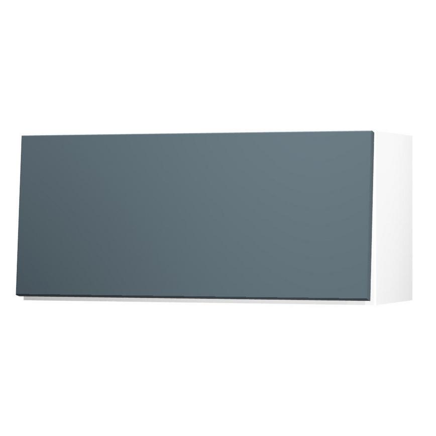 Hockley Marine Blue 800 Half Height / Pan Drawer Door Open