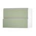 Hockley Super Matt Reed Green 1000 Pan Drawer Door Open 342mm
