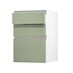 Hockley Super Matt Reed Green 500 Pan Drawer Door Open 170mm