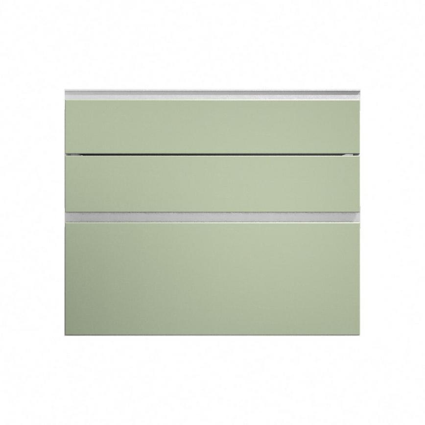 Hockley Super Matt Reed Green 900 Pan Drawer Door 170mm