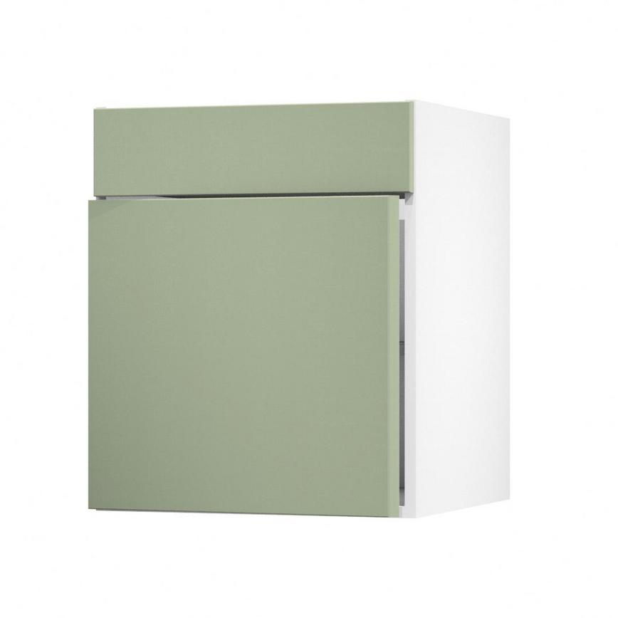 Hockley Super Matt Reed Green 600 Standard Door Open
