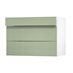Hockley Super Matt Reed Green 1000 Drawer Door Open