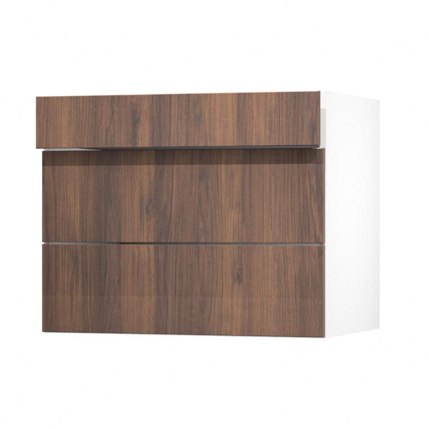 Hockley Textures Walnut 900 Drawer Open