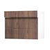 Hockley Textures Walnut 900 Drawer Open