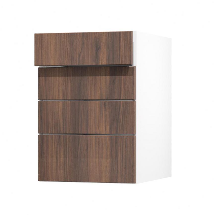 Hockley Textures Walnut 500 Drawer Open