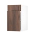 Hockley Textures Walnut 400 Standard Door Open