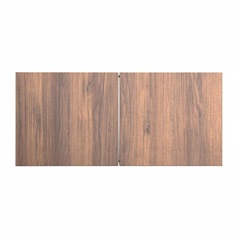 Hockley Textures Walnut 1000 Tall Bridge Unit Door