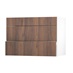 Hockley Textures Walnut 1000 Fridge Freezer Wall Door Open