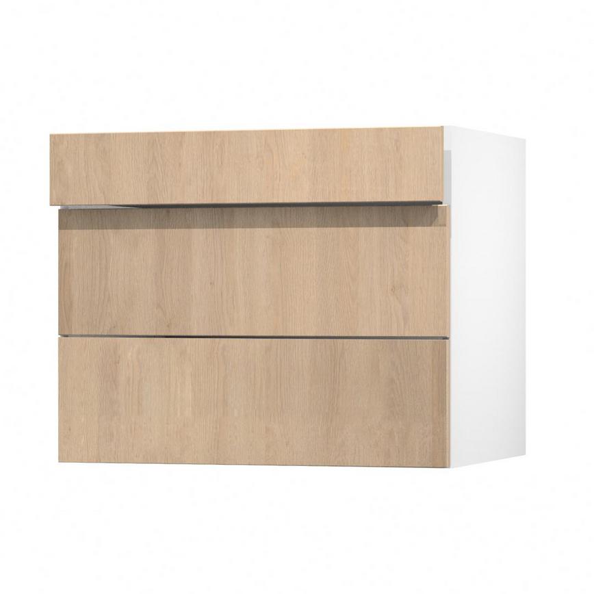 Hockley Textures Oak 900 Drawer Open