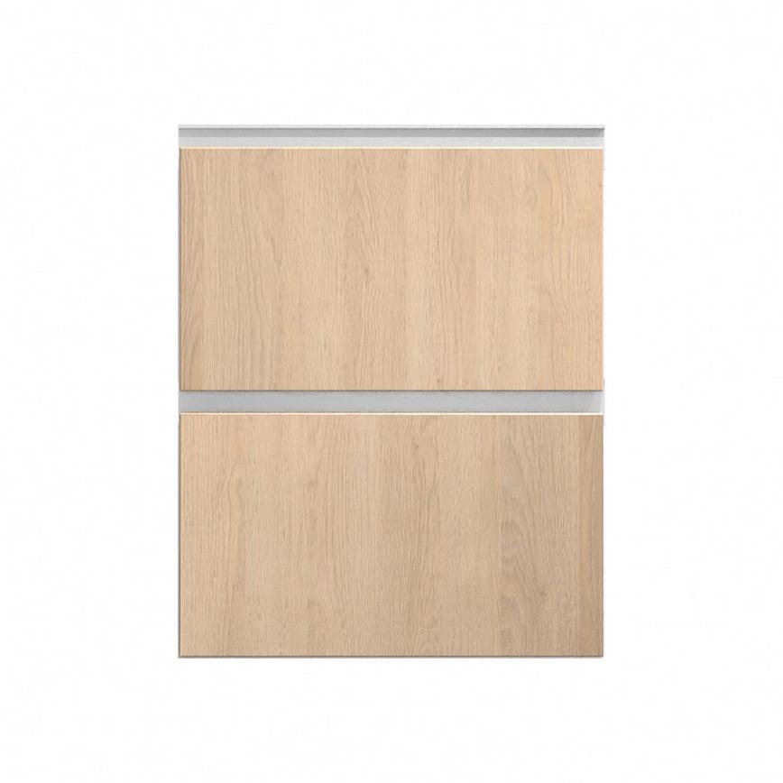 Hockley Textures Oak 600 Pan Drawer (342mm) Front